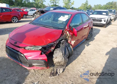 2021 Toyota Corolla Se z USA, uszkodzony, nr VIN 5YFP4MCE6MP063181